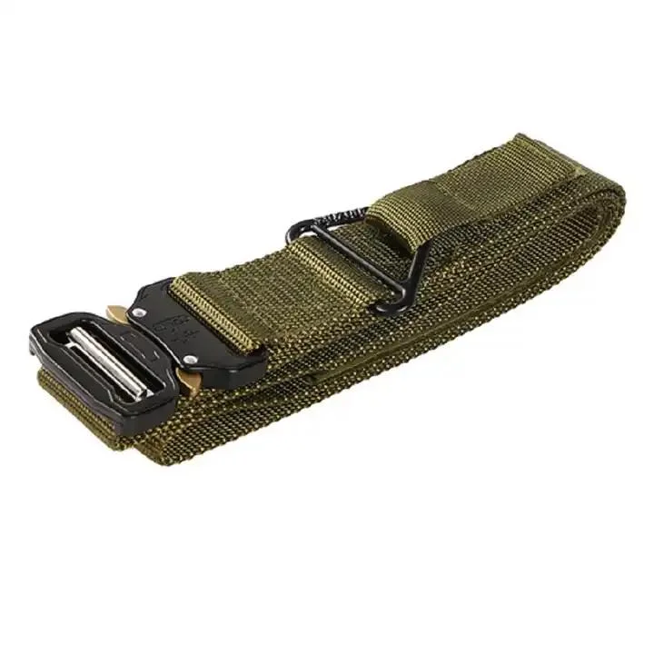 Cinturón táctico hombres Ejército rápido militares hombres cinturón combate Nylon Cinturón militar personalizado