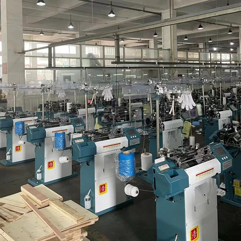 7g 10g 13G Computerized Knitted Gloves Making Machine, Glove Knitting Machine