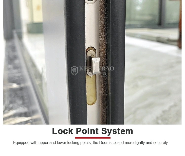 Big Glass Standing Prefabricated European Standard Bulletproof Aluminum Sliding Door