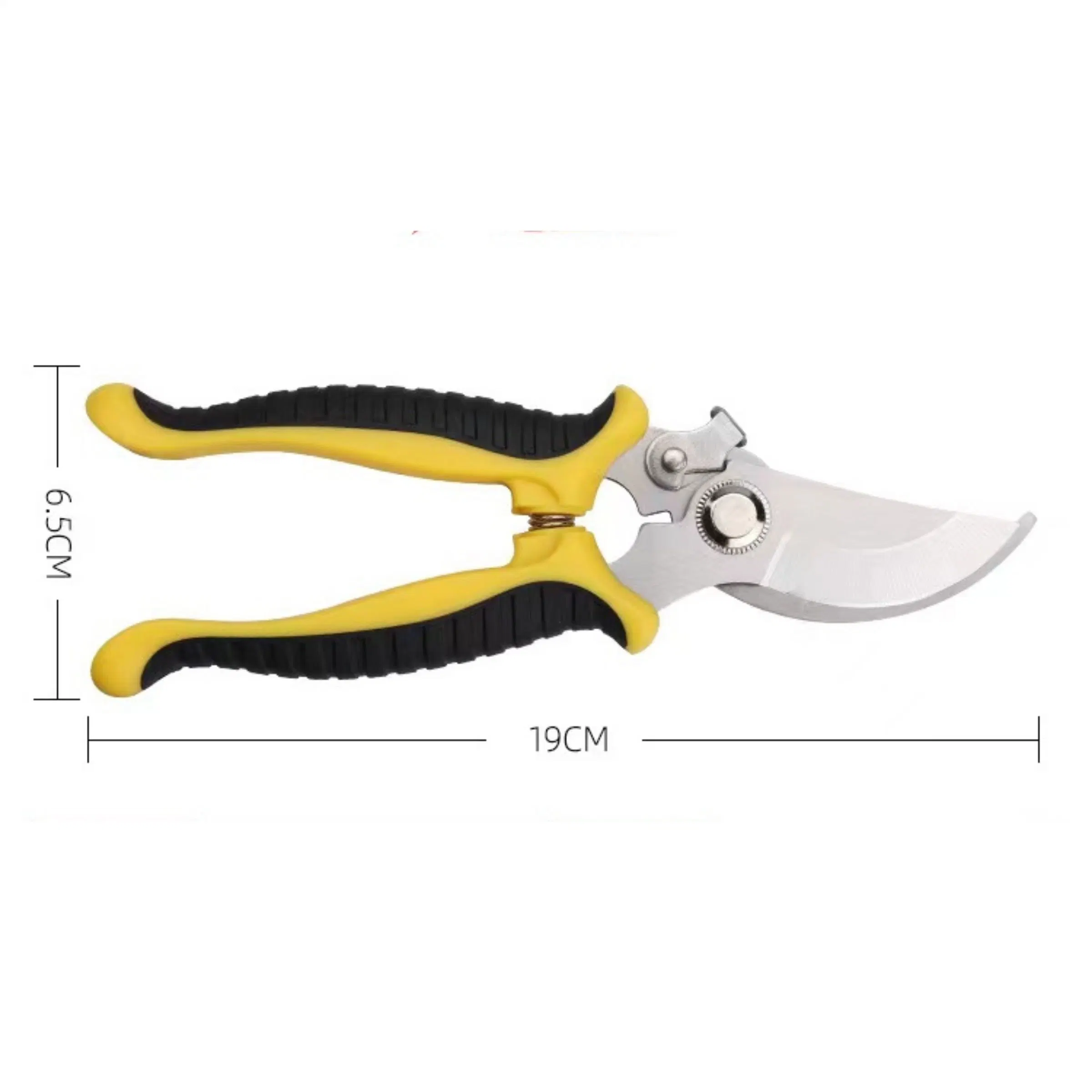 Garden Shears, Sharp Bypass Pruning Shears, Leaf Scissor, Great for Hands. Secateurs, Hand Pruner, Clippers Wyz10150