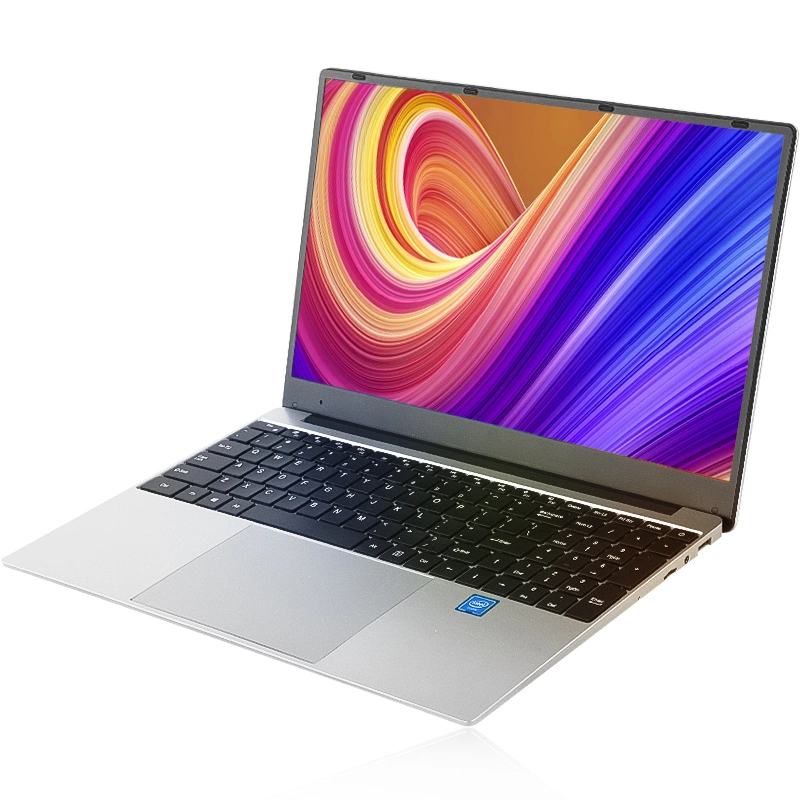 15.6'' Slim Laptop in-Tel Quad Core Notebook 8GB RAM 256GB 1920X1080 IPS Laptops Computer