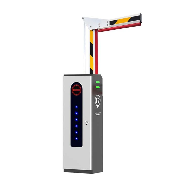 RFID automática Seguridad electrónica LED pluma estacionamiento aluminio brazo Barrera Puerta para la carretera de conducción Precio barato con el mando a distancia