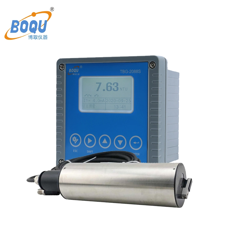 Boqu Tbg-2088s High Accuracy Price Current Output 4-20mA for Settled Water Turbidity Ntu Turbidity Meter