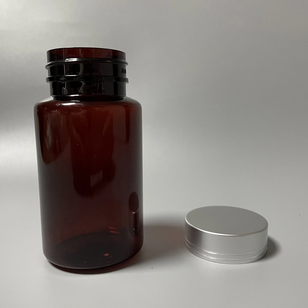 Pharmaceutical Bottle Supplier Aluminum Cap Pet Capsule Pill Bottle