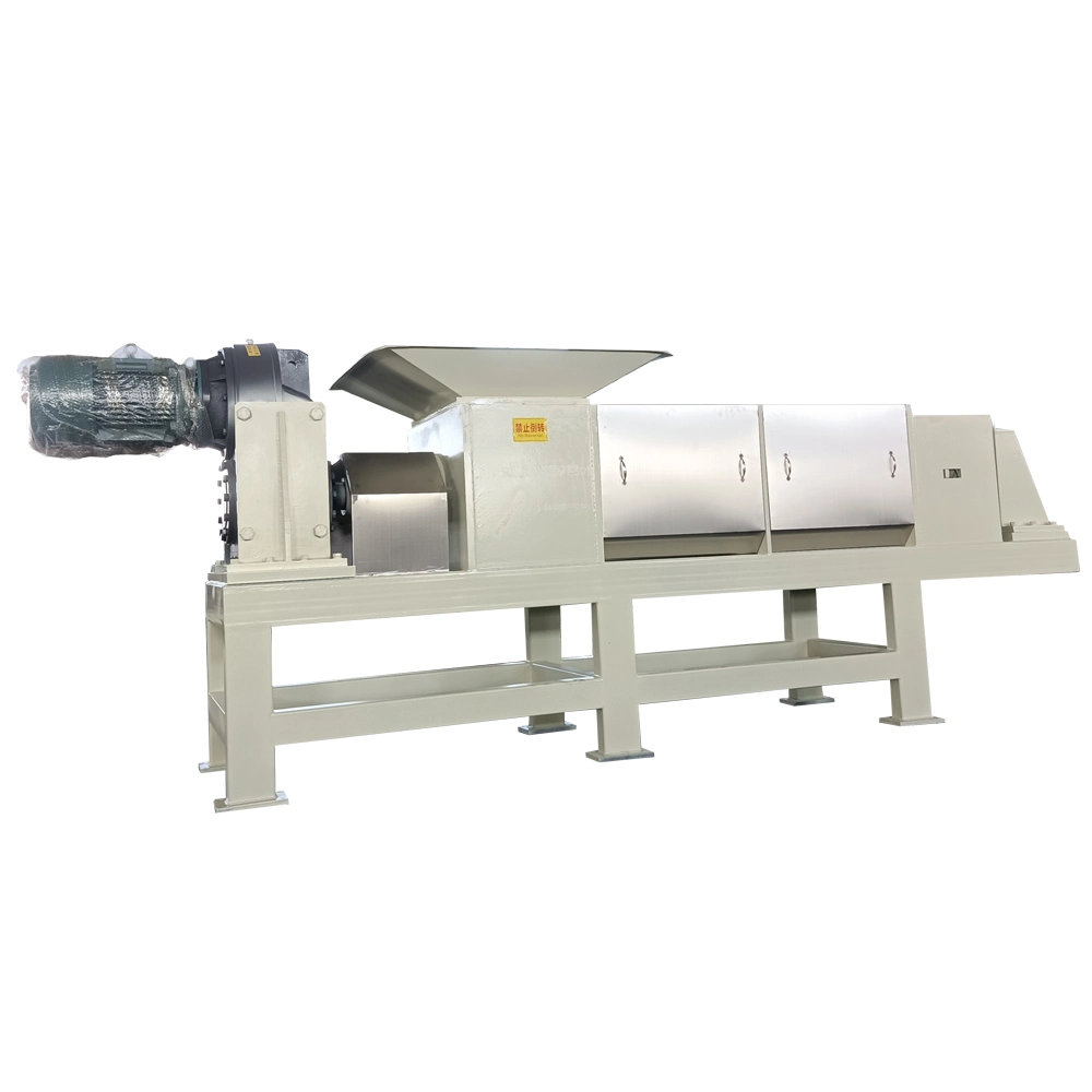 Kitchen Garbage Vegetable Waste Screw Press Dewatering Machinescrew Press Sludge Dewatering Machine