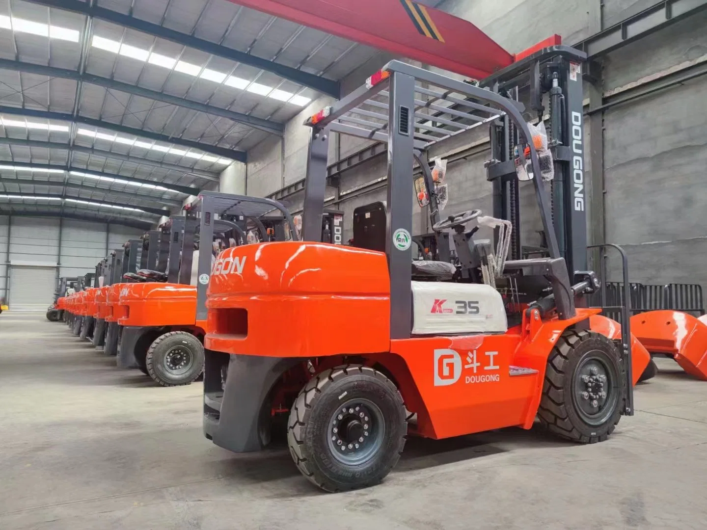 Hot Sale Hydraulic Forklift 3 Ton 3.5 Ton Lead Acid Battery