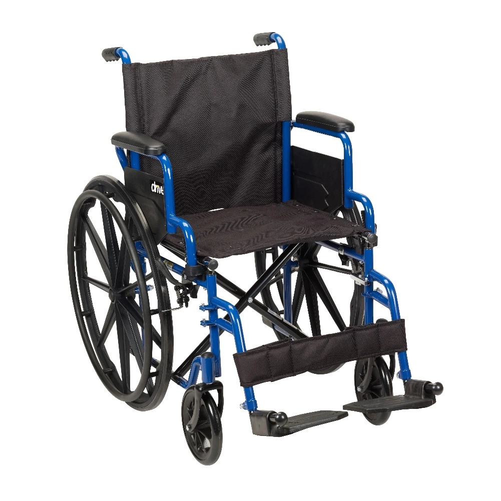 Fauteuil roulant à bande de commodes à pneus pleins à roues arrière MAG