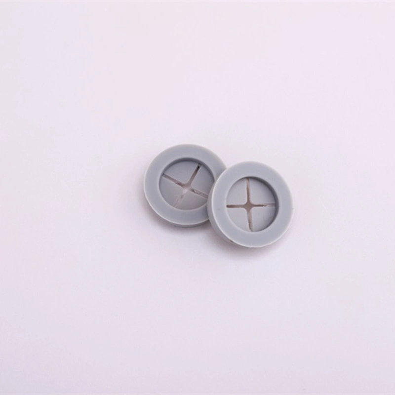 Factory Direct Supply Food Grade Silicone Gasket Buckle / Cross Mouth Silicone Valve / Gray Rubber Gasket