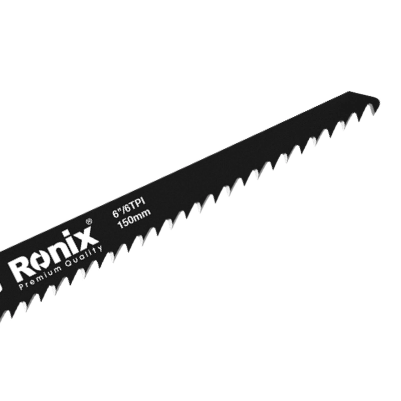 Lames de scie à mouvement alternatif Roix RH-5620 6tpi pour bois plastique laminé Découpe de contreplaqué en plastique