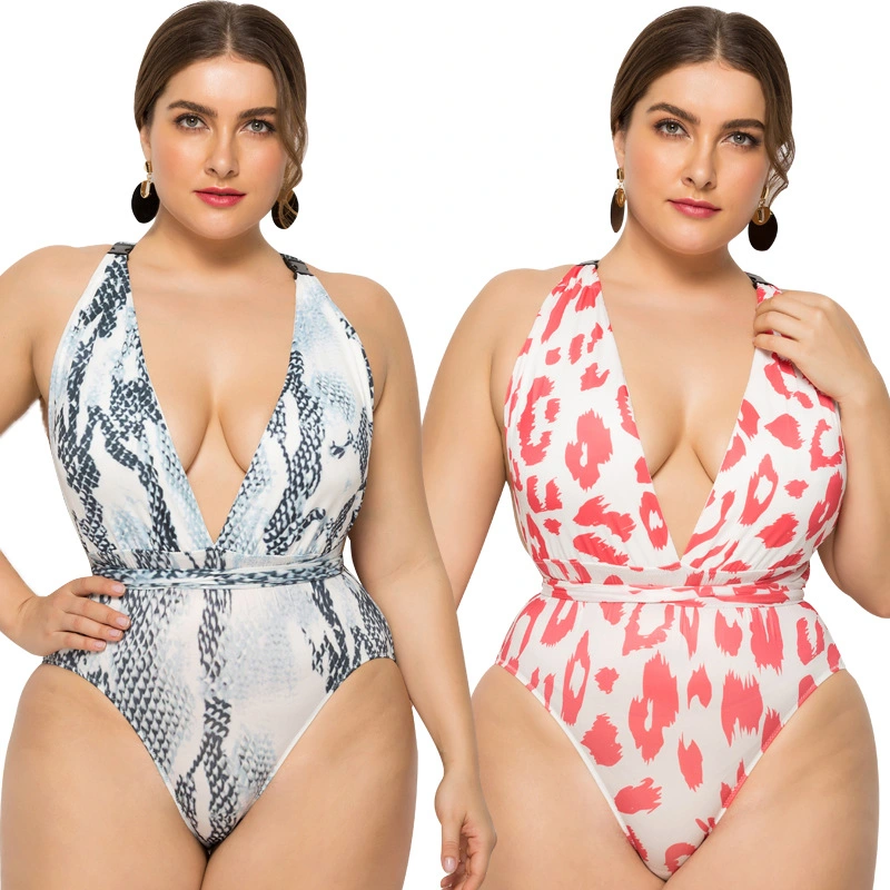 Hot Selling Fashion Swimwear & Beachwear Plus Size Swimsuit One Piece Bikini