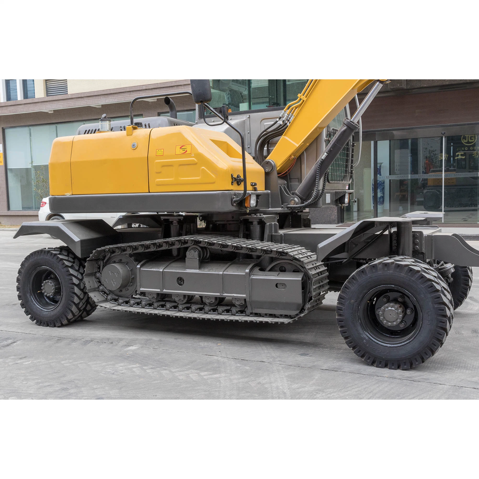 Techniques Certification Jg Excavator Construction Tractor Crawler Loader Rubber Track Hoe