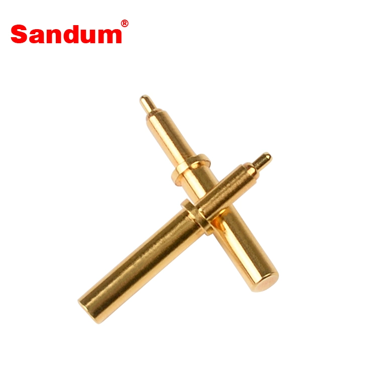 High quality/High cost performance  Brass Spring Loaded 4 Pin PCB Contact Pin for Electronic Device