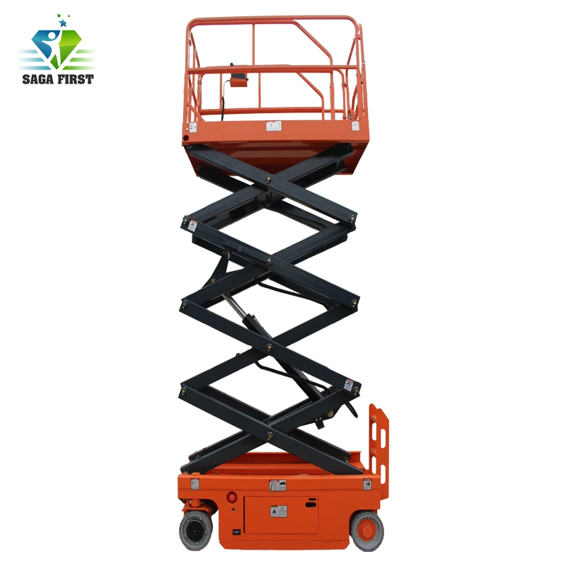 High quality/High cost performance  Electric Self Propelled Scissor Lift Man Lifting Equipment