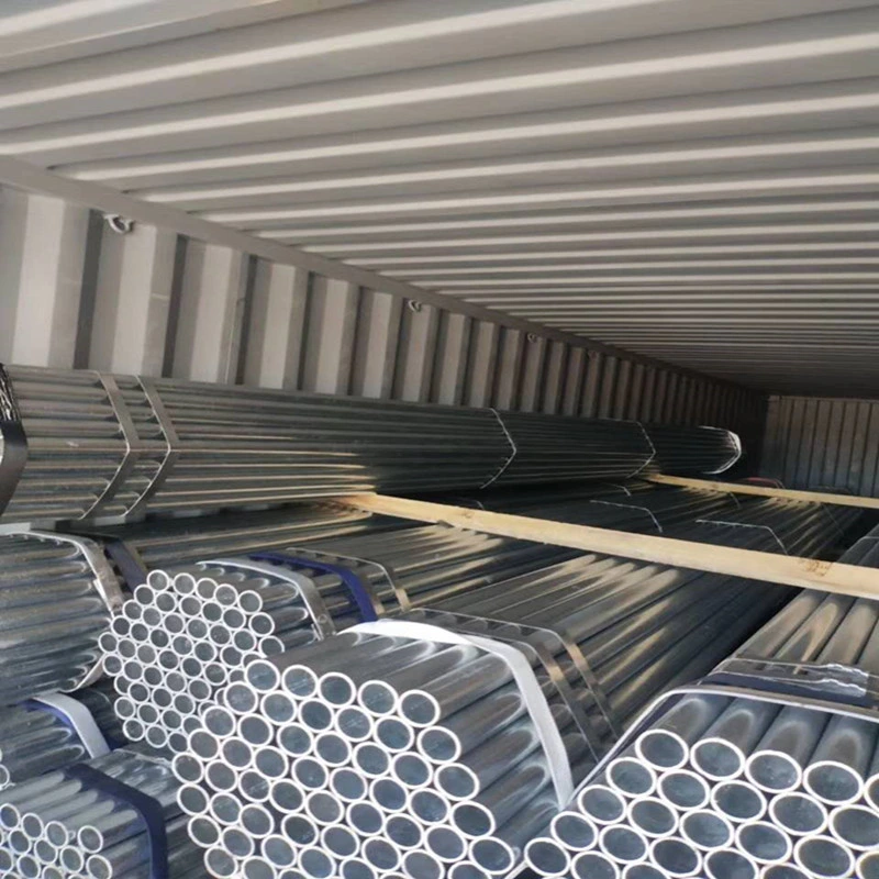 Tubo de andamiaje/tubo de acero galvanizado en caliente/tubo de construcción fabricado en China