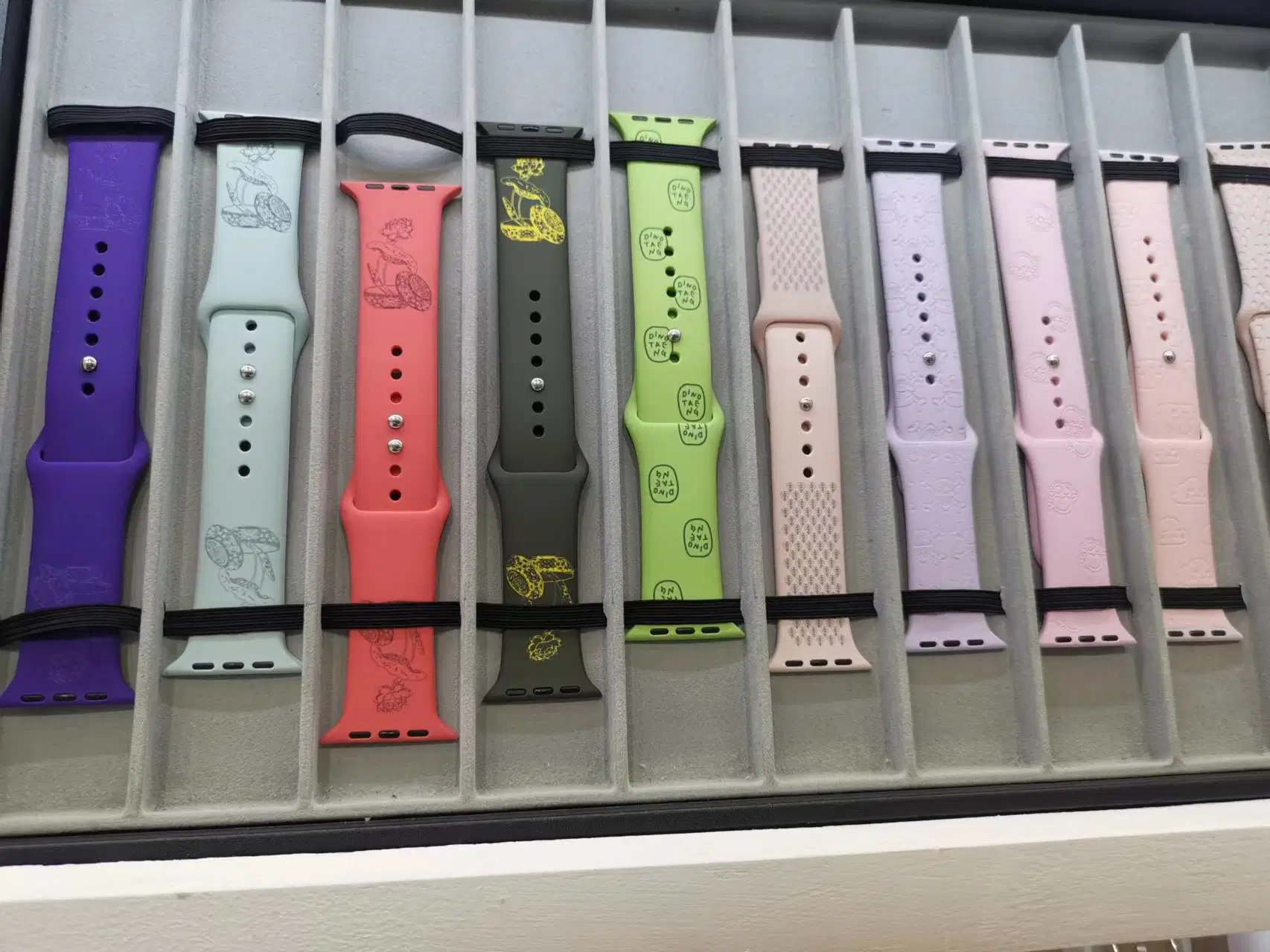 Custom Silikon-Armband für alle Arten von elektronischen Uhren