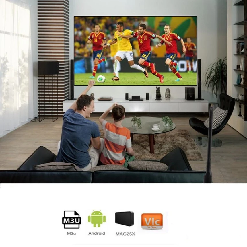 Subscrição de painéis IPTV M3U para Revendedores televisores IPTV de painel 4K Teste gratuito