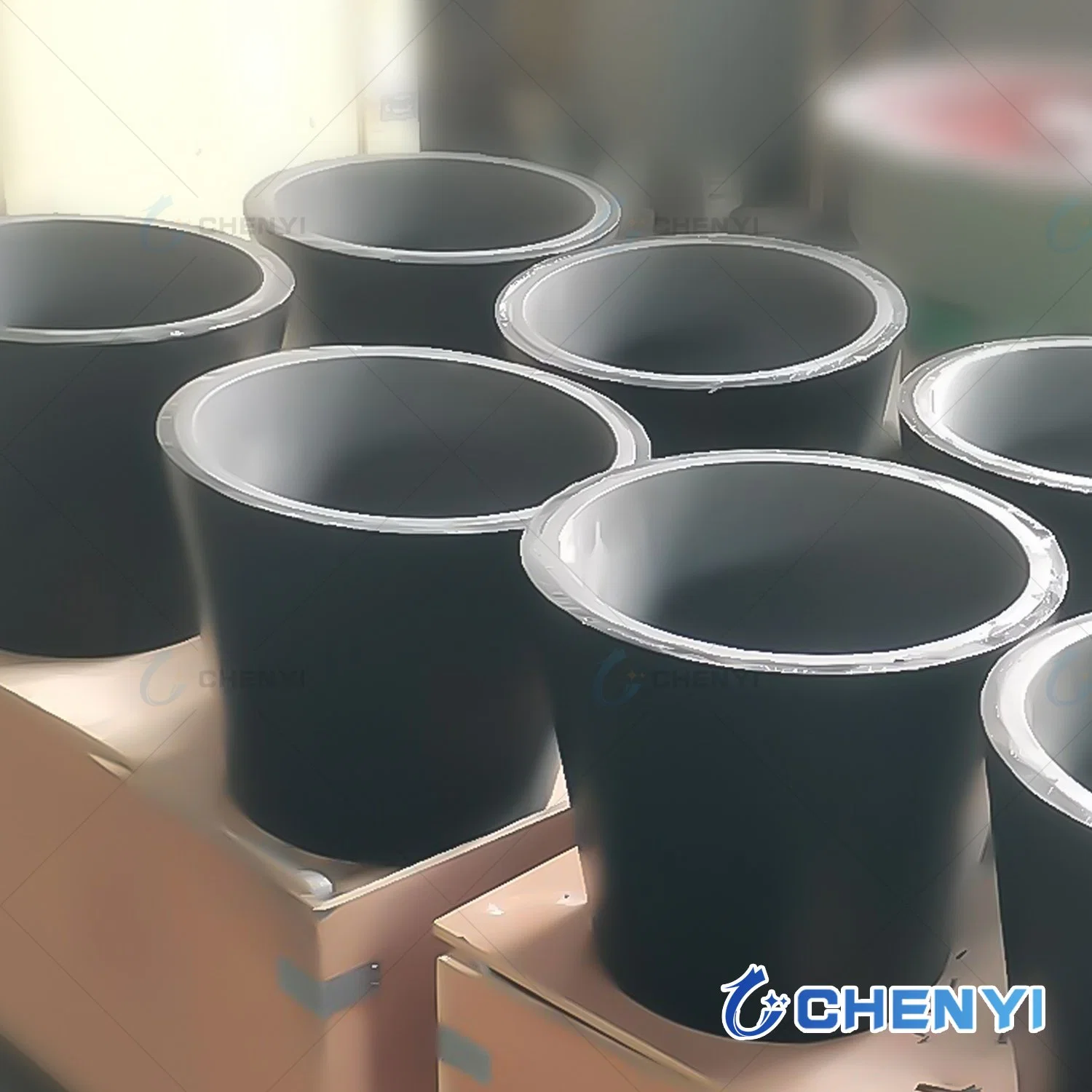 Abrasion Resistant Steel Plate/Tube Silicon Carbide Ceramic Liner for Mine Industry