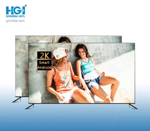 Televisor LED 4K Smart TV LED 2K da fábrica da China TV HGT-43