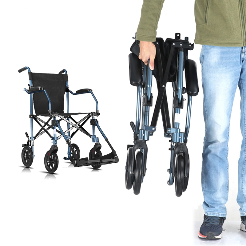 New Design Folding Portable Lightweight Manual Wheelchair