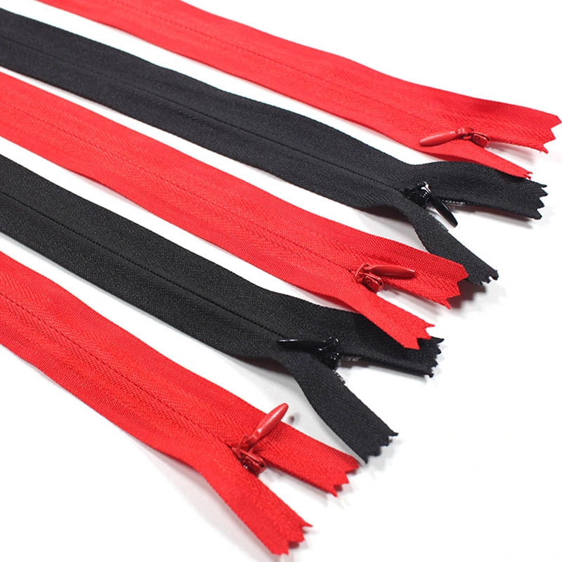 Wholesale Open-End Waterproof Nylon Aluminium Zipper for Dress