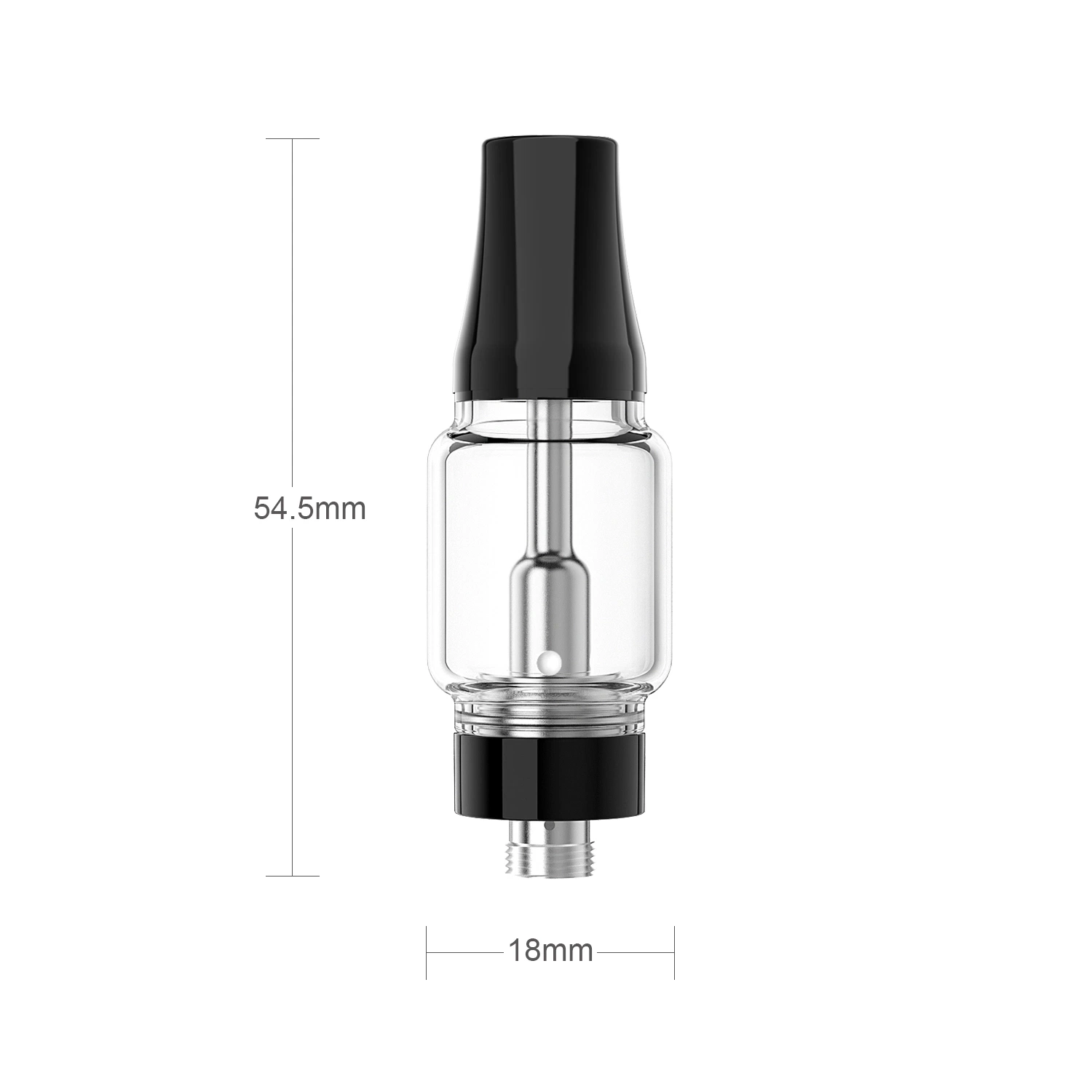 Venta en caliente fábrica original mejor Precio VAPE Atomizer 510 hilo Cartucho 3,0ml vacío