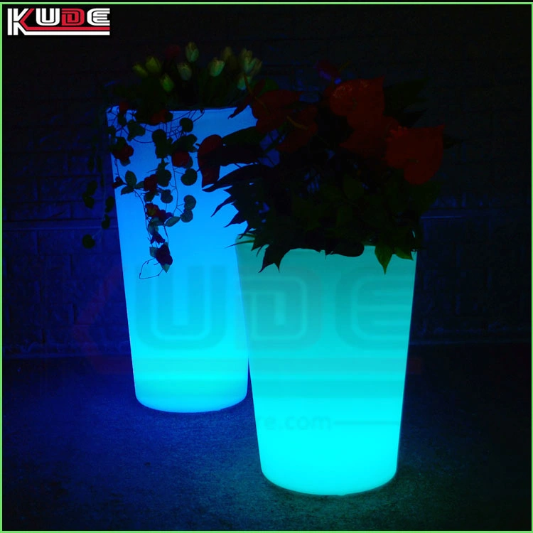 Garden Glowing Furniture LED Illuminate Flower Pot