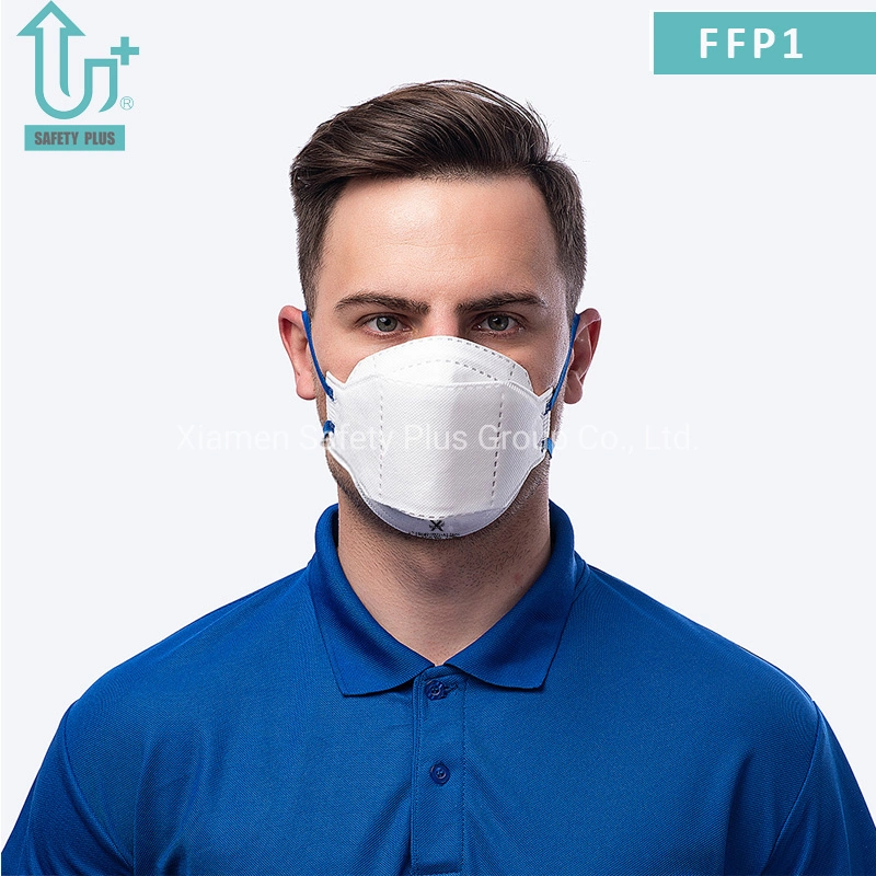 CE En149 pinza de nariz ajustable y la comodidad de la nariz de PU Pad filtrados Non-Woven FFP2 Mascarilla respirador desechable