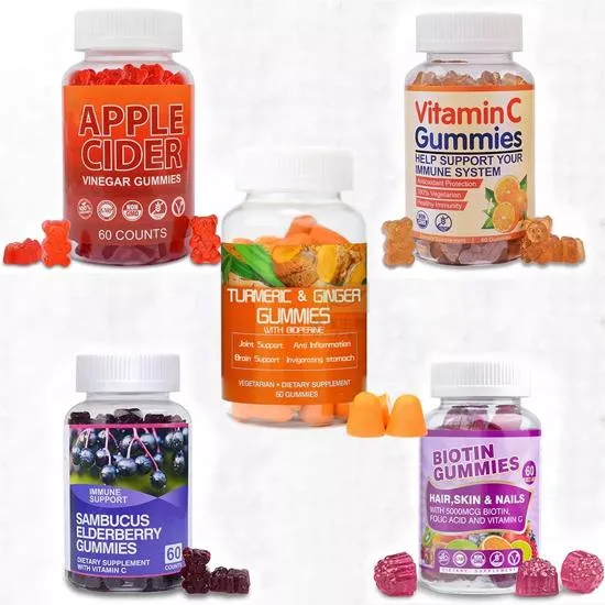 High quality/High cost performance  Health Care - fruta da gúmia vitamina C Gummies