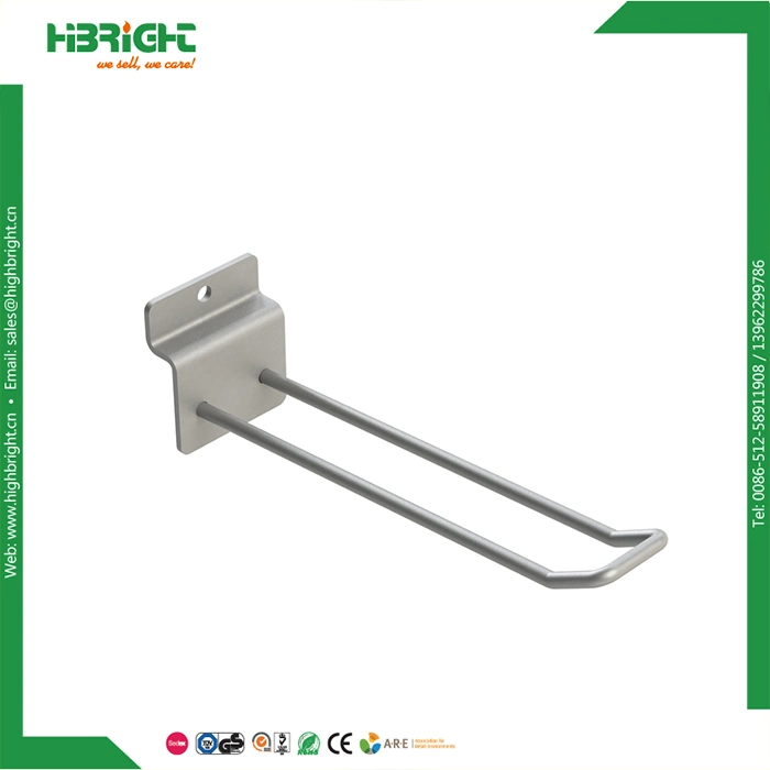 Chrome Single Wire Grid Mesh Hook