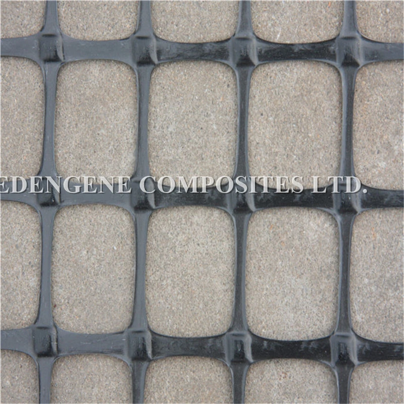 بوليبروبيلين (PP) Biaxial Geogrid 15-45kn) لقاعدة الطريق الفرعية تثبيت