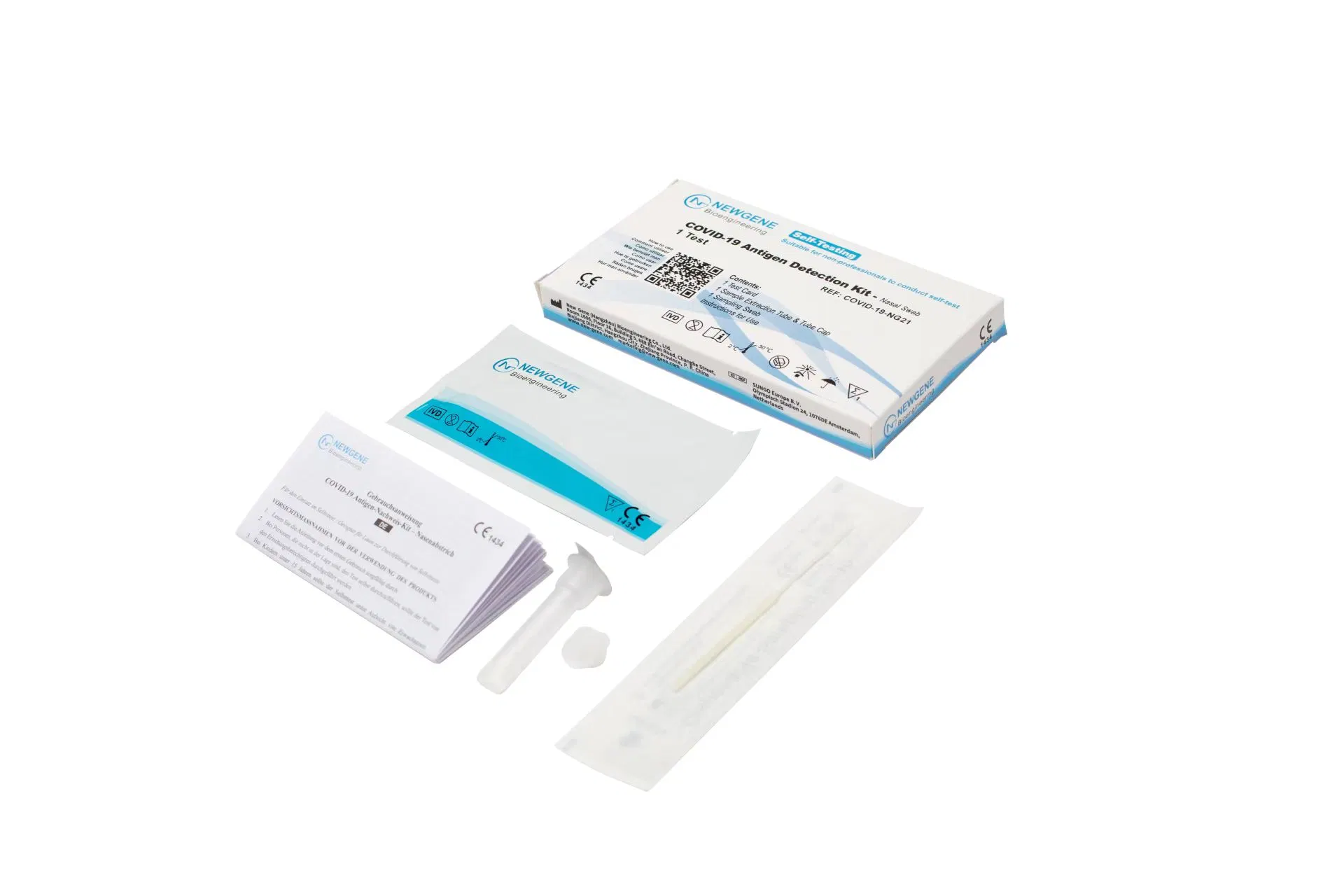 Newgene Rapid Test Kits Antigen and Immune Body Antibody Test in Japan