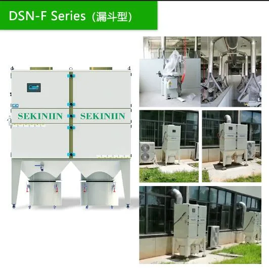 Profesjonal Sandblasting Machine Separator Industrial Vacuum Dust Extractor System Efficient Filter Dust Collector System