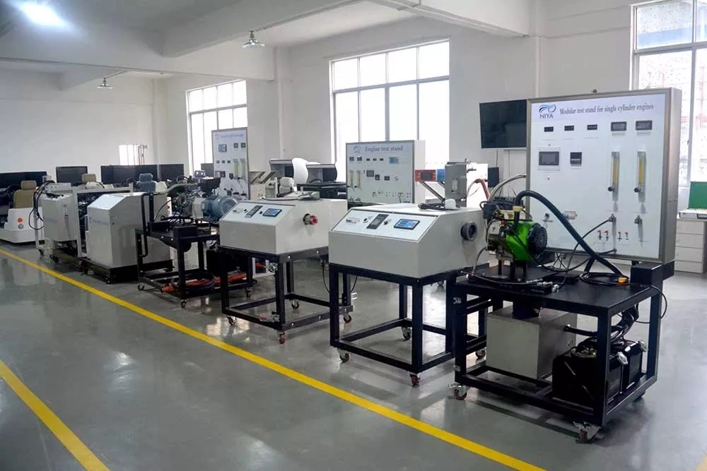 Educatioanl Transparent PLC Control Trainer Vocational Hydraulic Training Equipment