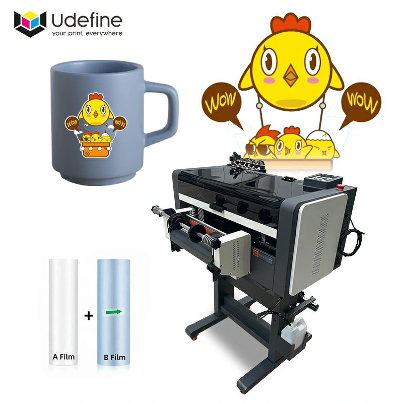 Udefine Automatic Roll to Roll UV Label Printer Printing Machine, Film Printing Machine Sticker Material