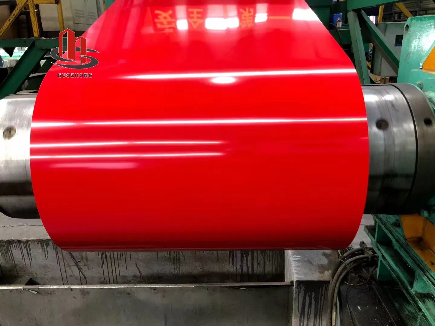 PPGI/PPGL Coils/Red Prepainted Galvanized Steel Coil/Metal Roofing Sheets Building Materials