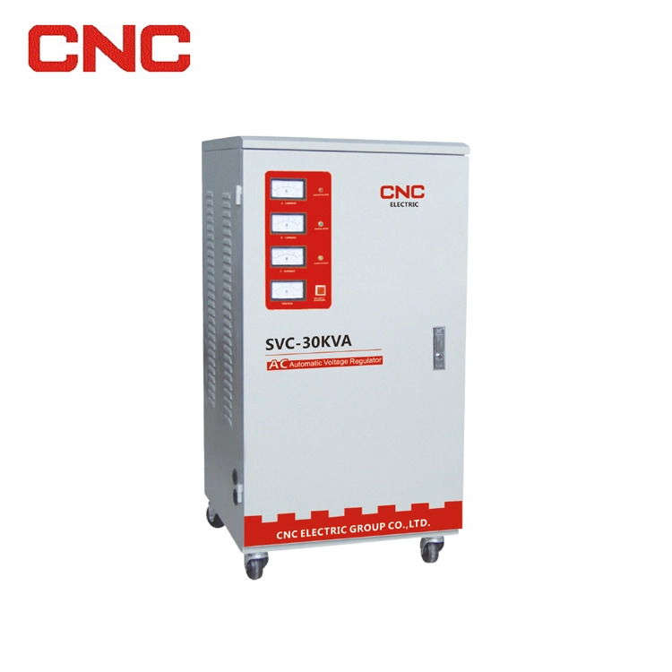 Fábrica china SVC 15kVA 1000va Fuente de alimentación de CA Regulador automático de voltaje Estabilizador