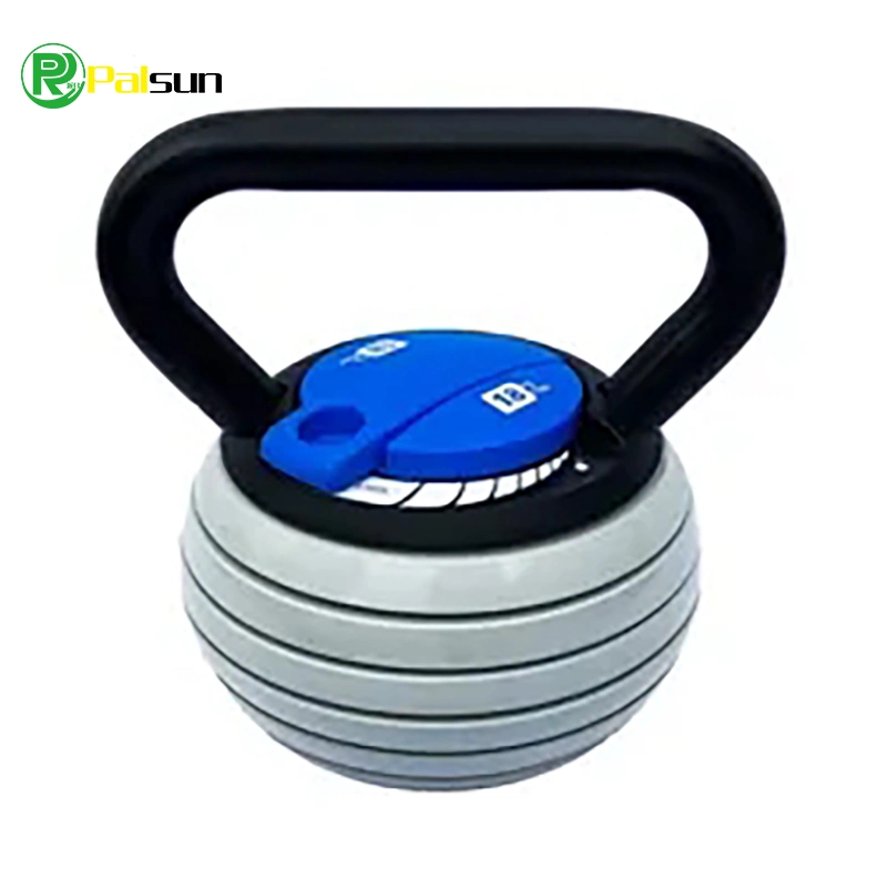 Factory Supply Home Fitness Equipo de gimnasio Hervidor de hierro fundido Bell Juego de pesas ajustable para la competencia Kettlebell