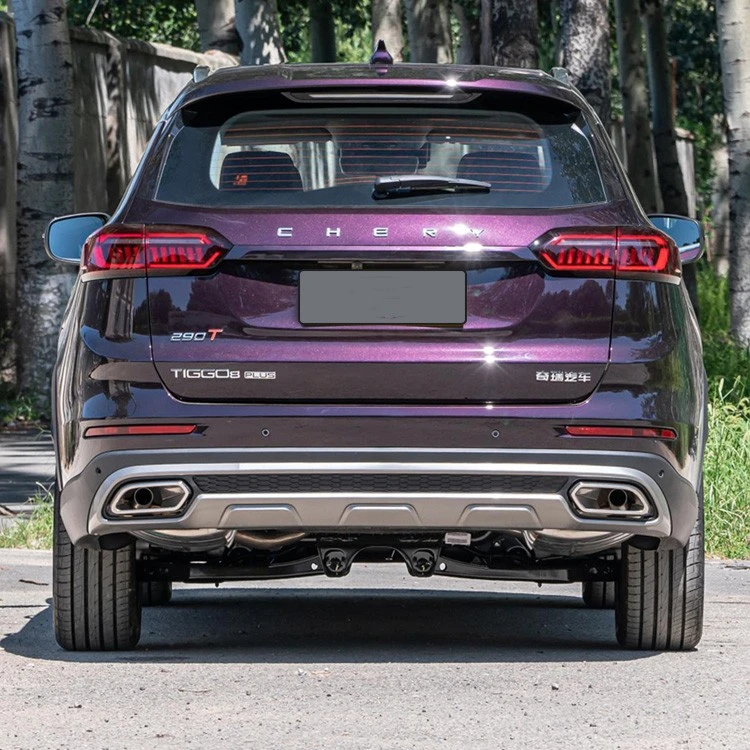 2023 Veículos automóveis baratos Chery Tiggo 8 Plus Velocidade máx. 210km/h de carro a gasolina em estoque médio SUV para adulto utiliza automóveis de condução do Lado Esquerdo