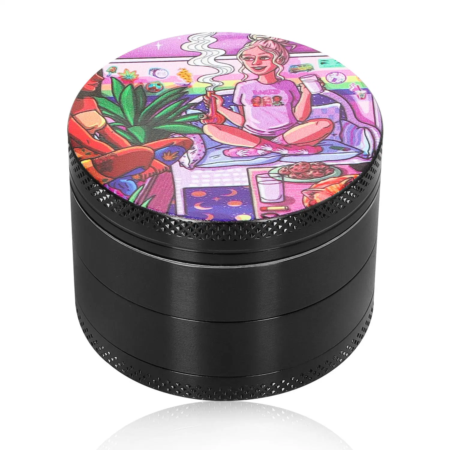 Moda diseños Smoking Kit Rolling Band Metal Grinder Set Custom Conjunto de logotipo para fumadores con caja de almacenamiento