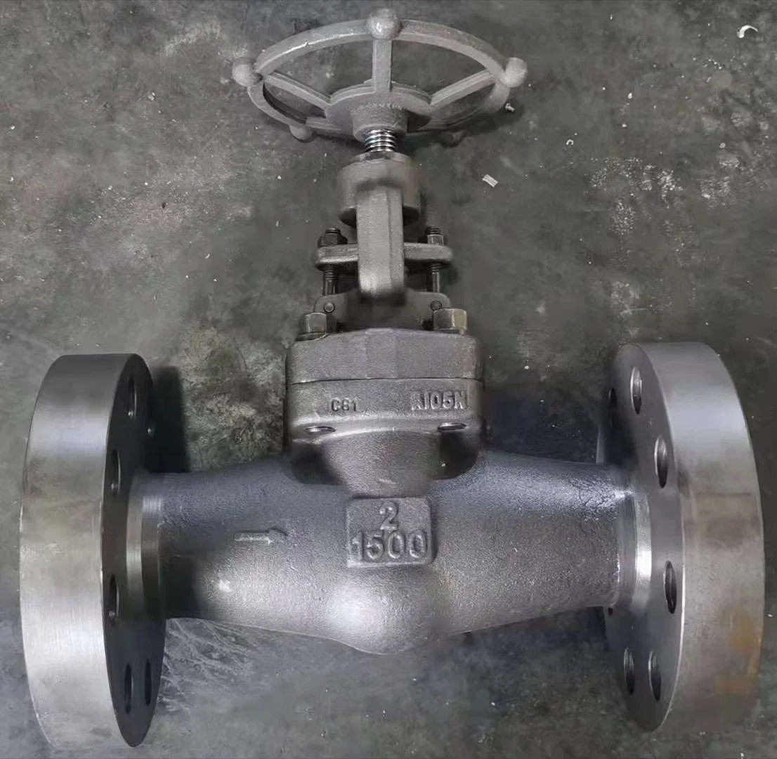 Forged Steel Globe Valve 1" 150lb Lf2 Body