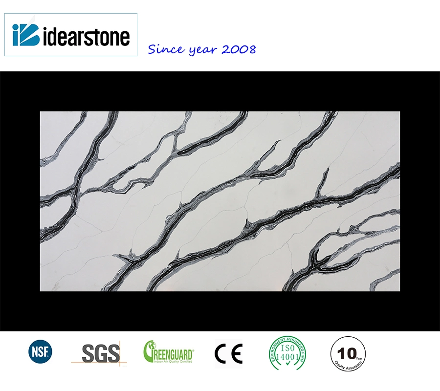 Home Decoration Kitchen Countertop Wholesale/Supplier Quartz Stone Slabs