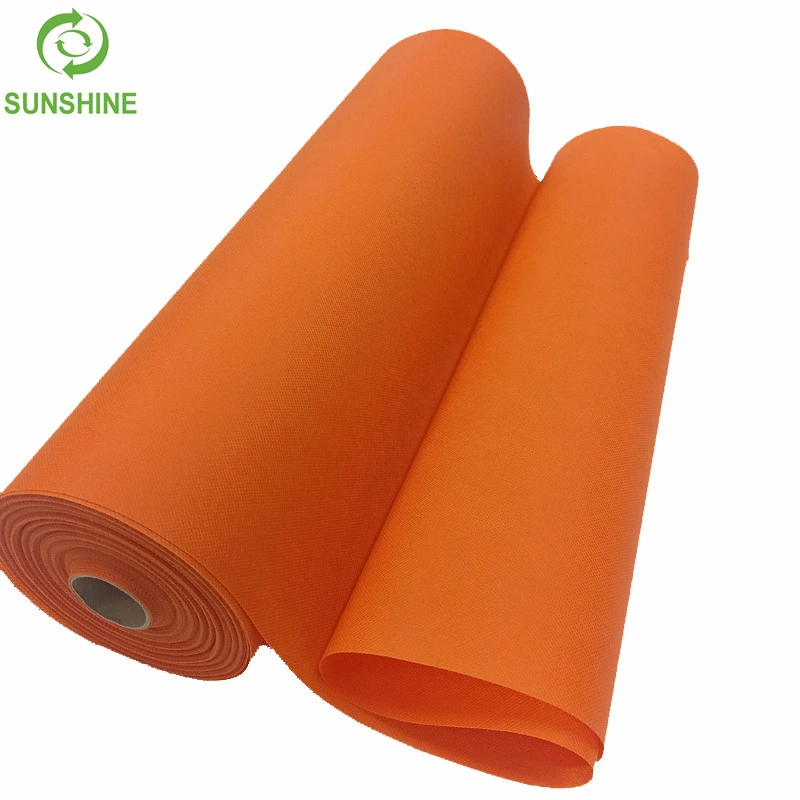 Cores de PP Spunbond Nonwoven Fabric Pequeno Comprimento do rolo