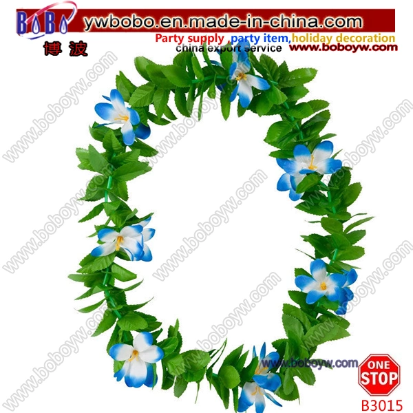 Promotional Items Best Christmas Party Decoration Flower Necklace Garland Lei (B3014)