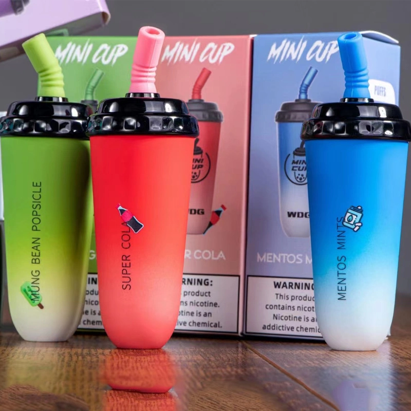 Custom Printed Mini Cup 5000puffs Vape Bubble Cup Vape Disposable/Chargeable Vape Pen E Cigarette