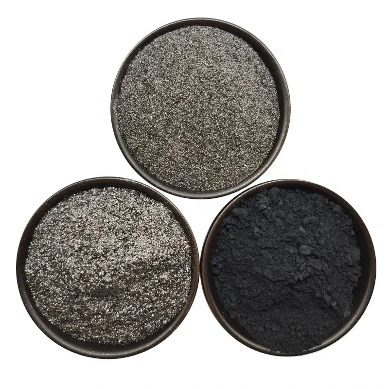 80/200 Mesh Good Thermal Shock Resistance Positive Natural Graphite Powder