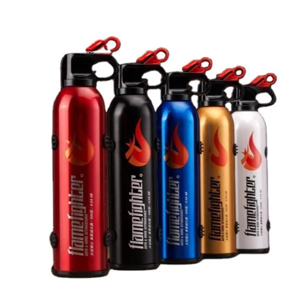 Fire Extinguisher Bottle Household Car Use Aluminum Aerosol Bottle for Portable Fire Extinguisher