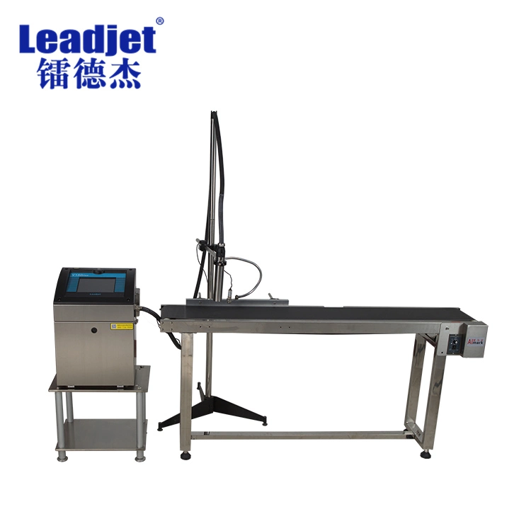 Leadjet Smart Cartridge Continuous Small Character Inkjet Printer for Production Line Usage