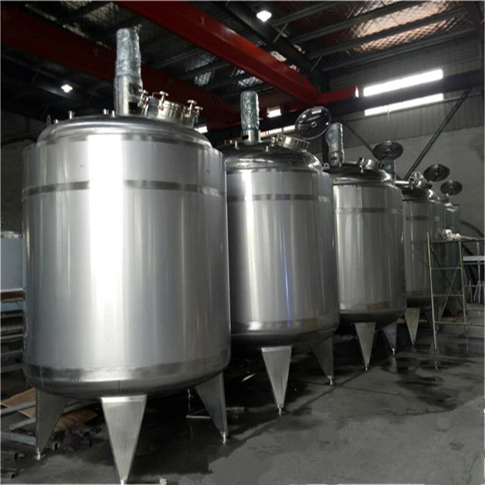 Stainless Steel Steam Heating Tomato Paste Mix Tank with Agitator