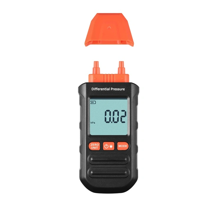 Yw-721 HVAC Differential Manometer Digital Air Pressure Meter
