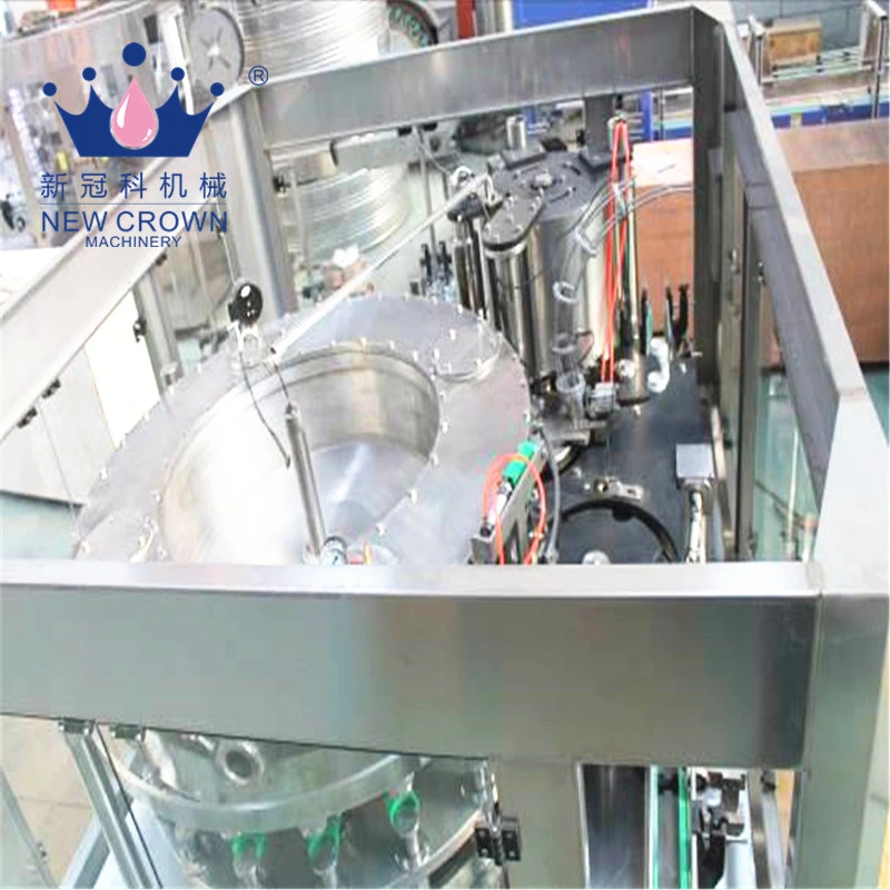 Automatic Aluminum Can Carbonated Beverage Drink Bottling Equipment for Small Scale